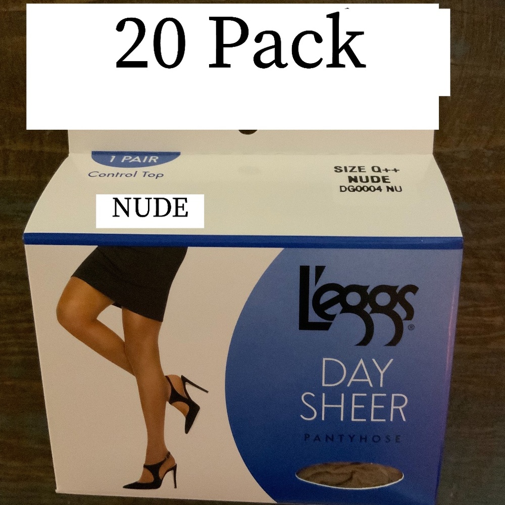 - L’eggs  NUDE Control Top Pantyhose